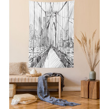 Creative Bridge Drawing Tapestry