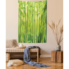 Bamboo Sprout Stem Forest Tapestry