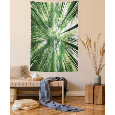 Tropic Rain Forest Bamboo Tapestry