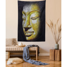 Old Ancient Gothic Statue Tapestry