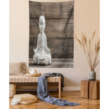 Meditating Asian Baby Tapestry