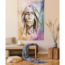 Chief Portrait Tapestry