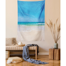 Paradise Sunny Sky Scene Tapestry