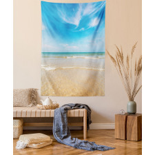 Tropic Sea Sky Scenery Tapestry