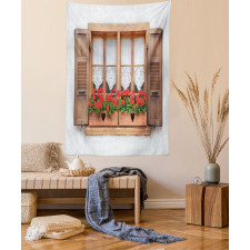 European Rustic Shutters Tapestry