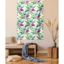 Refresh Tropical Flowers Tapestry