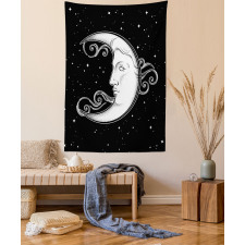 Antique Style Crescent Tapestry