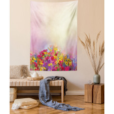 Pastel Ombre Meadow Tapestry