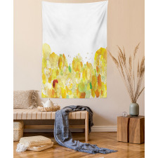 Watercolor Sunflowers Tapestry