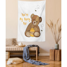 You're My Honey Pot Bear Tapestry