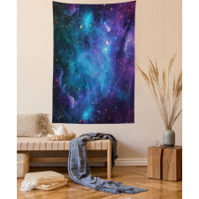 Galaxy Stars in Space Tapestry