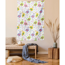 Retro Colorful Pattern Tapestry