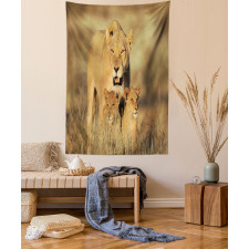 Safari Lions Wilderness Tapestry