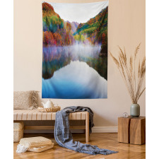 Lake Mountain Scenery Tapestry