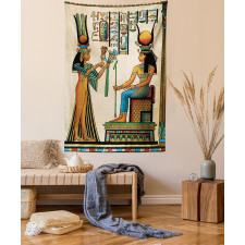 Old Egyptian Papyrus Tapestry