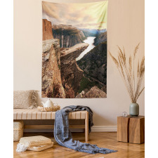 River Canyon Norway Tapestry