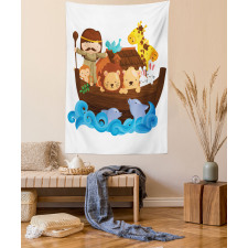 Animals in Nature Tapestry