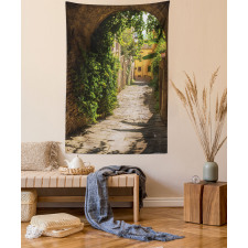 Old Street of Tuscany Tapestry