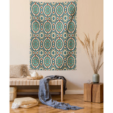 Retro Nostalgic Design Tapestry