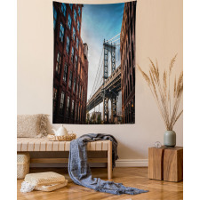 Manhattan Bridge USA Tapestry