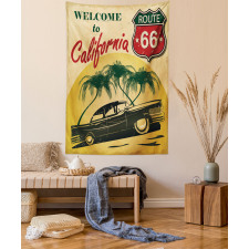 California Advertising Tapestry