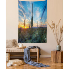 Cactus Noon Tapestry
