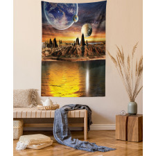 Planet Sci Fi Fantasy Art Tapestry