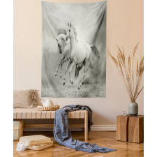 Horse Freedom Theme Tapestry