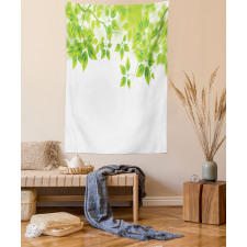 Leaves Spring Art Tapestry