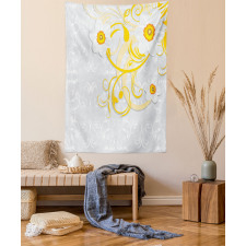 Daffodils Ornaments Art Tapestry