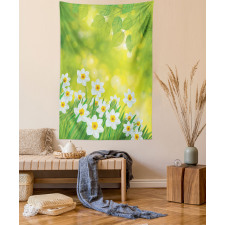 Daffodils Spring Petals Tapestry