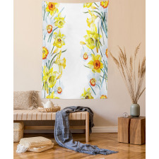 Meditation Flowers Tapestry