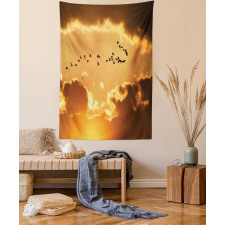 Flyingt Sunset Freedom Tapestry