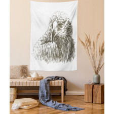 Eagle Wildlife Art Tapestry