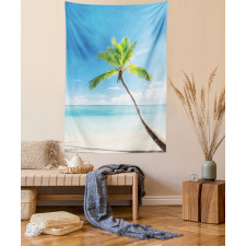Palm Trees on Caribbean Tapestry