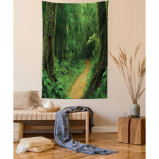 Jungle Forest Trees Tapestry