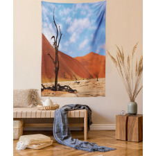 Lonely Tree in Desert Tapestry