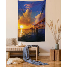 Romantic Scenery Ocean Tapestry