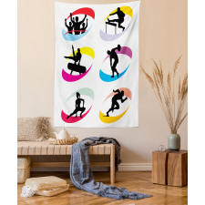 Sport Games Jogging Tapestry