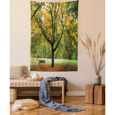 Autumn Park Leaves Nature Tapestry