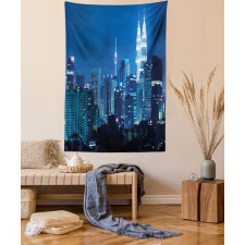 Kuala Lumpur Skyline Tapestry