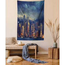 Hong Kong Cityscape Tapestry