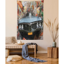 Graffiti Style Street Art Tapestry