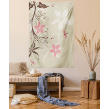 Flying Dragonflies Tapestry