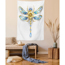 Mechanical Dragonfly Tapestry