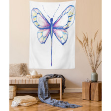 Butterfly Design Art Tapestry