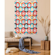 Retro Music Night Tapestry