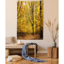 Autumn in Nature Theme Tapestry