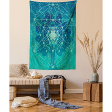 Tree with Shapes Tapestry