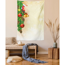 Bells Stockings Tree Tapestry